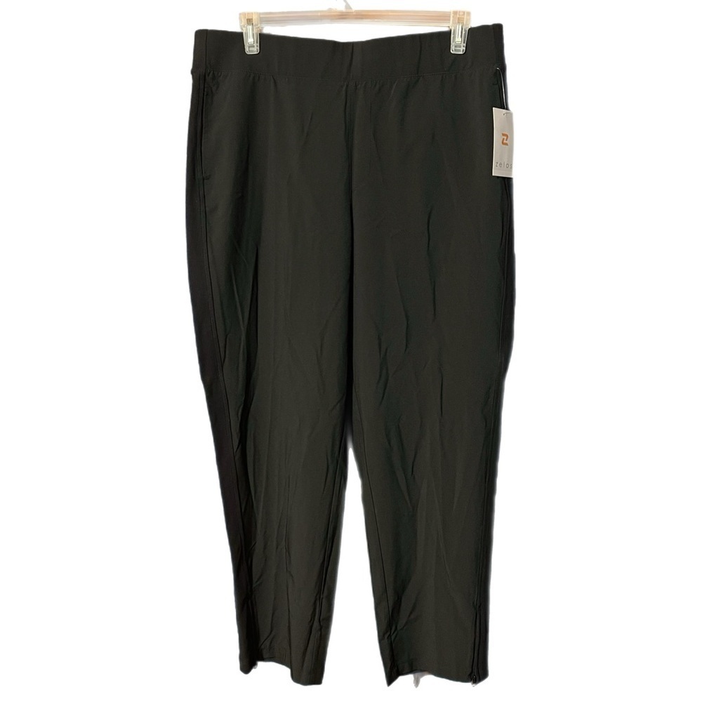 Zelos Women's Plus Size Max Impact Tapered Leg Pants Black Size XL NWT - Picture 5 of 5